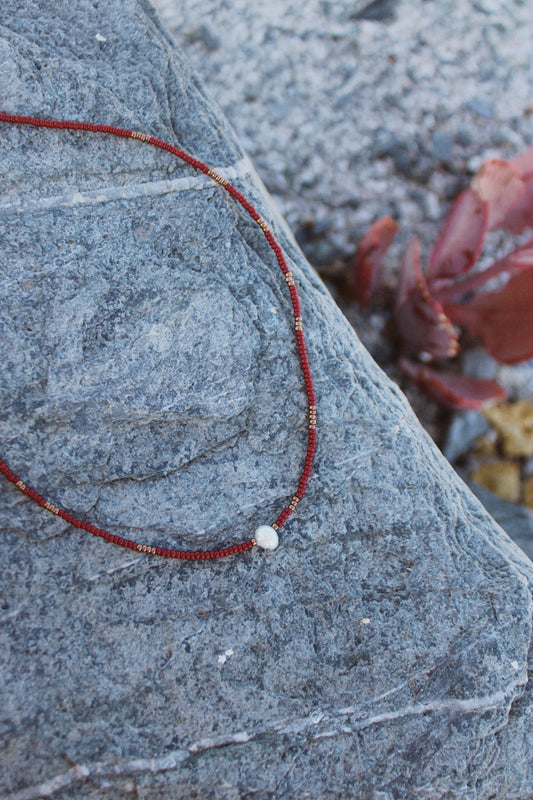 Collar cactus burdeo