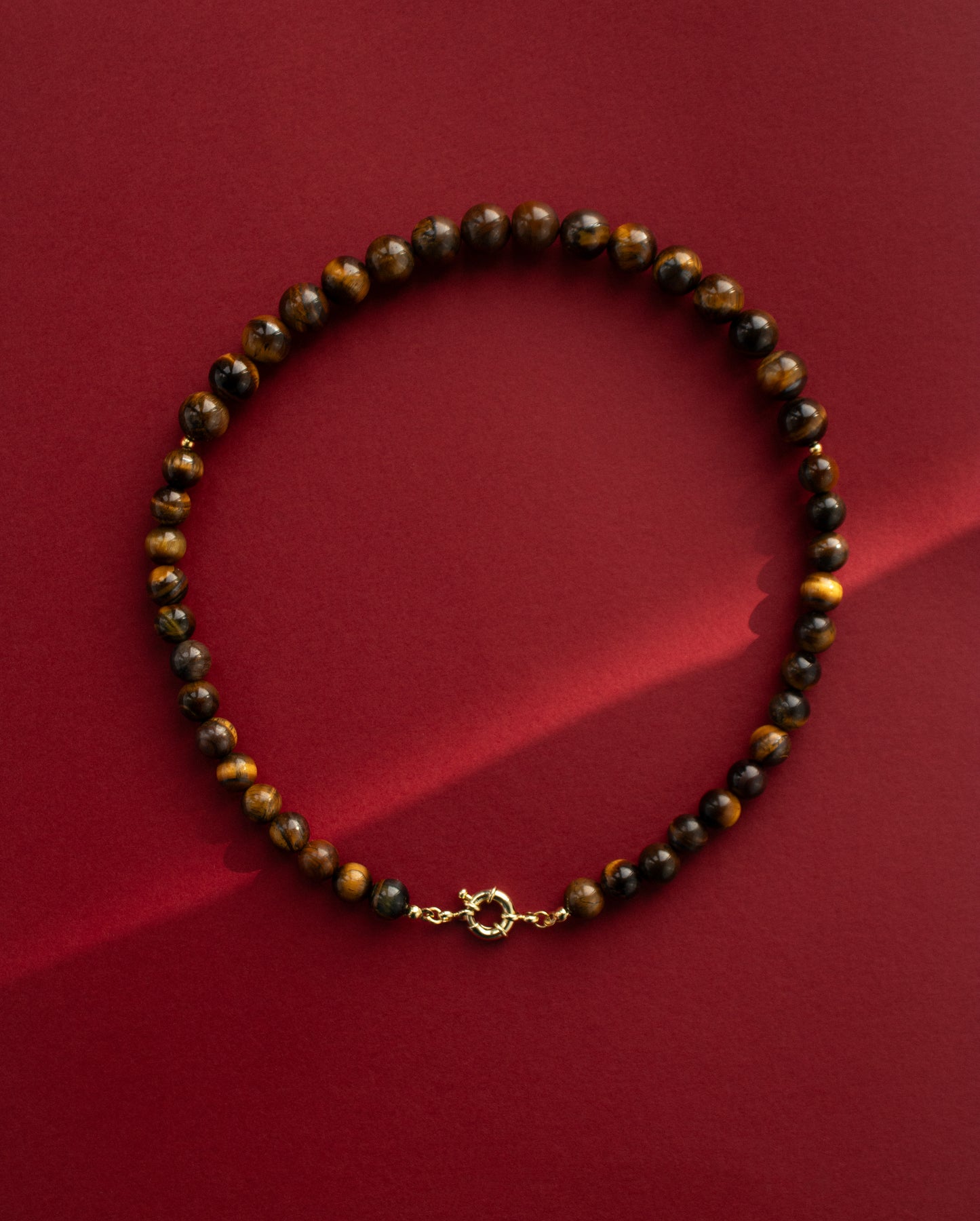 Collar ojo de tigre