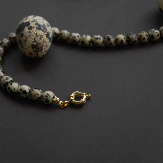 Collar jaspe dalmata