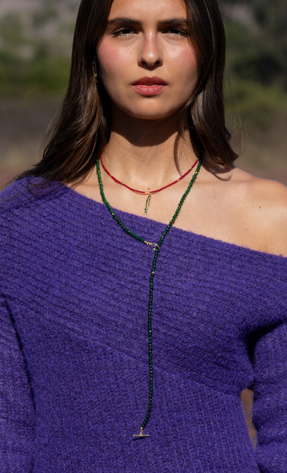 Collar Línea Verde
