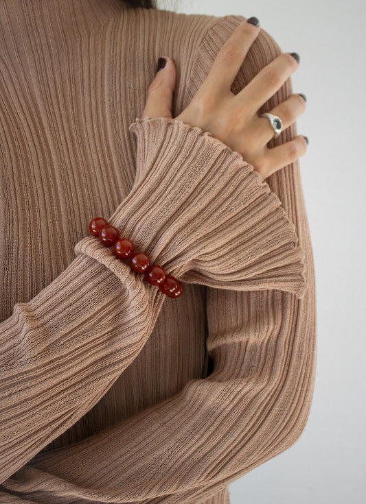 Pulsera piedra cornalina