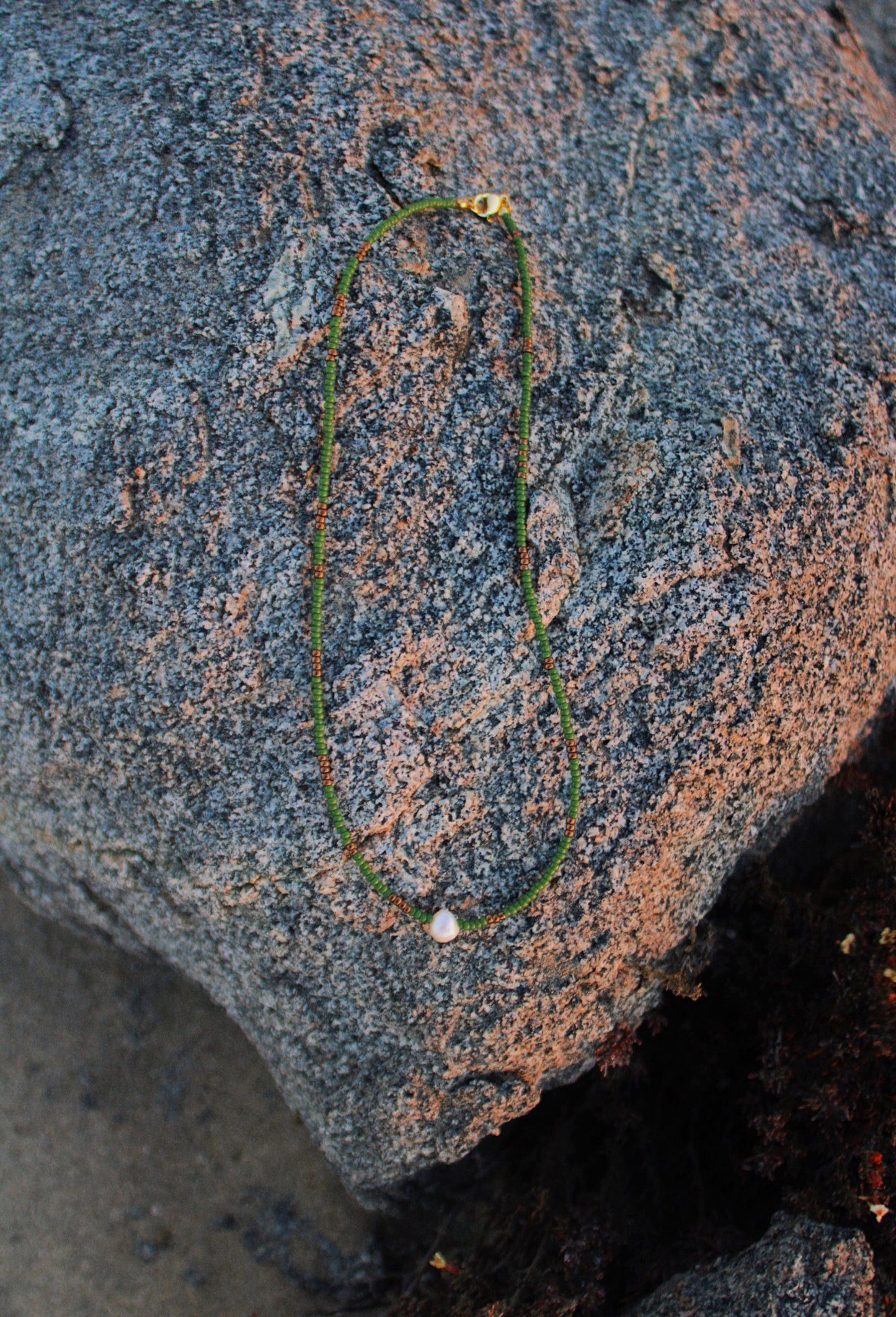 Collar Cactus verde