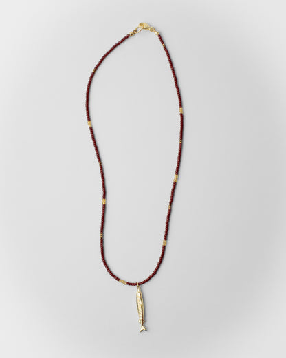 Collar pez mostacilla
