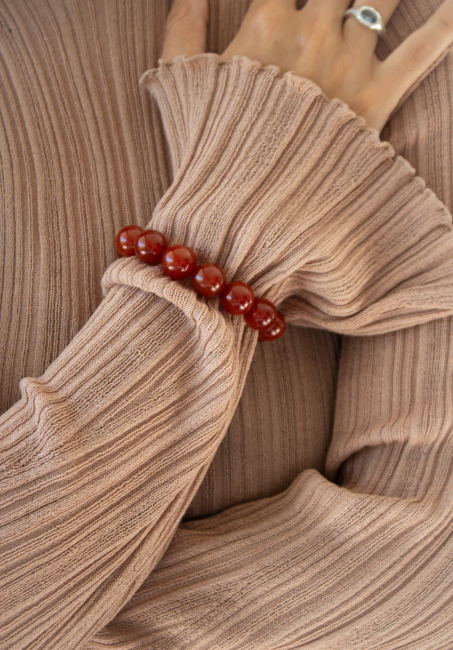 Pulsera piedra cornalina