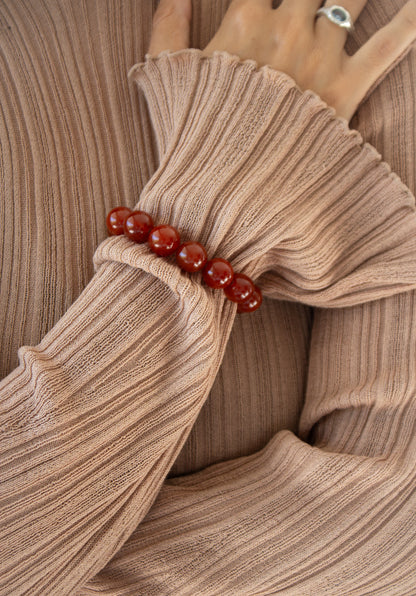 Pulsera piedra cornalina
