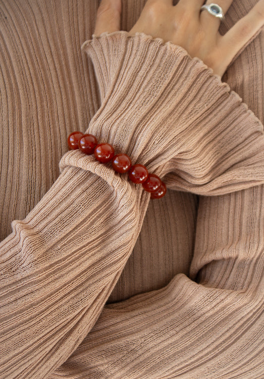 Pulsera piedra cornalina