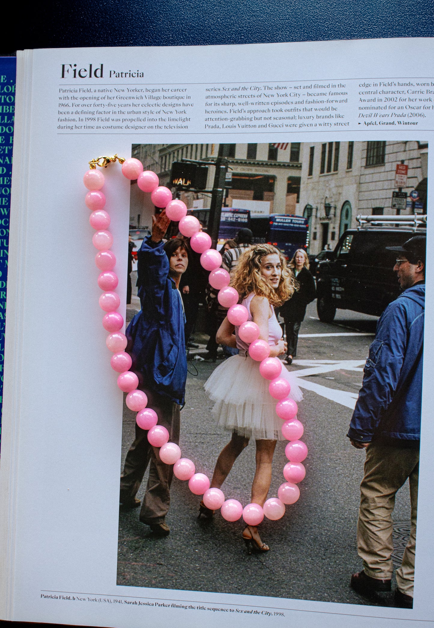 Collar Agata rosado